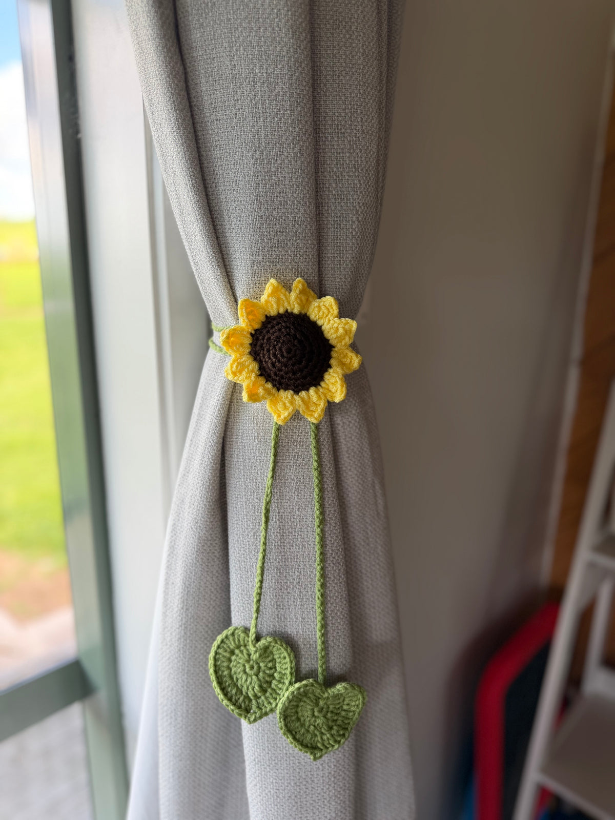 Sunflower Curtain Tie