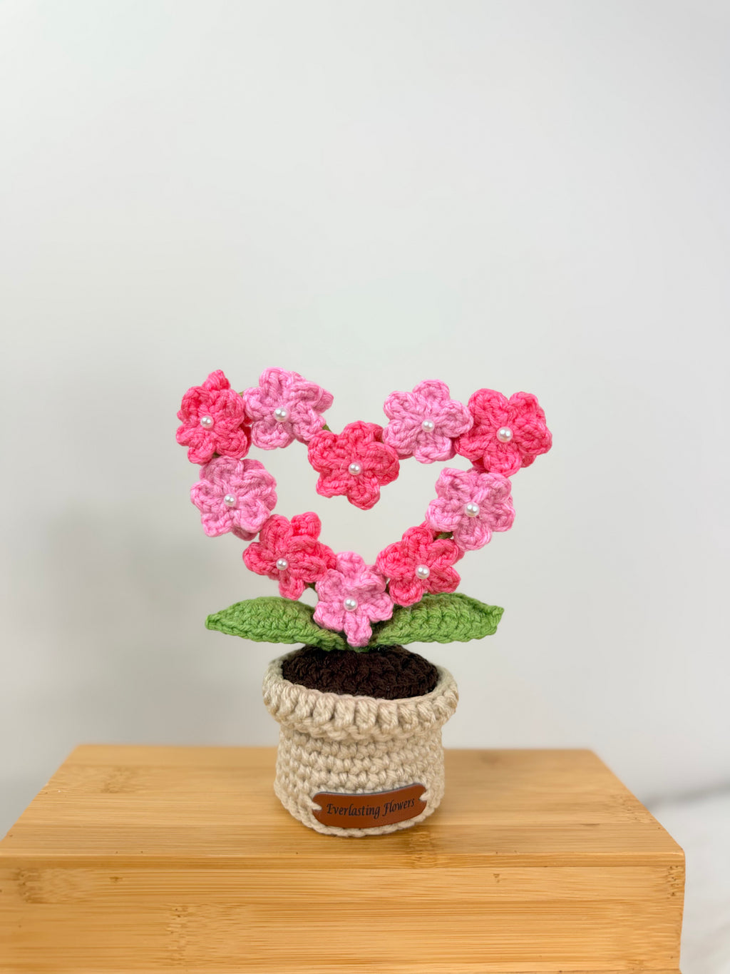 Heart flower pot