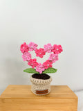 Heart flower pot